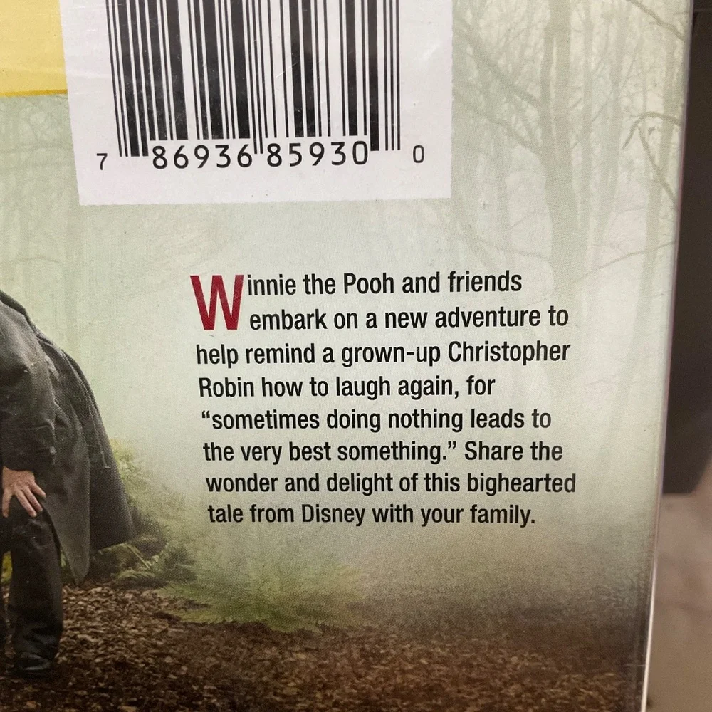 DVD - Christopher Robin.  V194